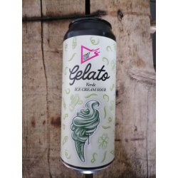 Funky Fluid Gelato Verde 5.5% (500ml can) - waterintobeer