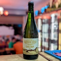 Burning Sky - Coolship 2021 - 6.5% Spontaneously Fermented Beer - 750ml Bottle - The Triangle