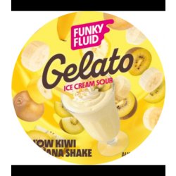 Funky Fluid Gelato: Yellow Kiwi & Banana Shake