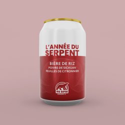 90 BPM Lannée du Serpent  - Bière de riz (Collab restaurant TRAN) - 90 BPM Brewing Co.