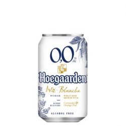 Brouwerij Hoegaarden Hoegaarden Wit / Blanche 0,0 % Brouwerij Hoegaarden Hoegaarden Wit / Blanche 0,0 %