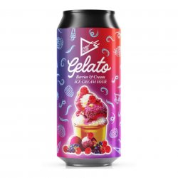 Funky Fluid, Gelato, Gelato Berries & Cream Ice Cream Sour, 5.5%, 500ml - The Epicurean