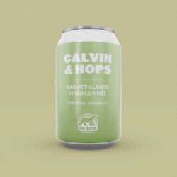 90 BPM Calvin & Hops - Eau pétillante houblonnée Verveine Amarillo - 90 BPM Brewing Co.