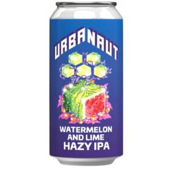 Urbanaut Watermelon And Lime Hazy IPA 440mL - The Hamilton Beer & Wine Co