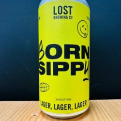 Lost Brewing Co.  Born Sippy [4.4% Lager] - Red Elephant