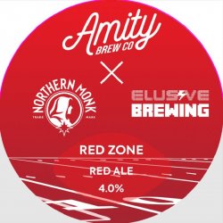 AMITY BREW CO Red Zone (E-KEG SANKEY) 4.0% - Beer Paradise