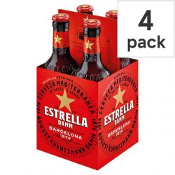 Estrella Damm 4x330ml - Bot Drinks