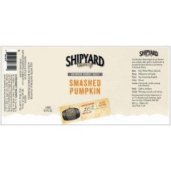Shipyard Brewing Company Bourbon Barrel Aged Smashed Pumpkin