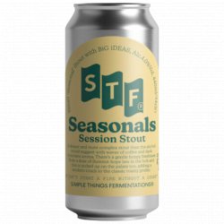 Simple Things Fermentations - Session Stout - Left Field Beer