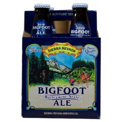 Sierra Nevada Bigfoot Vertical 4 Pack (2014, 2021, 2022 & 2023 Editions) - Martins Off Licence