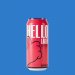 HELLO Lager Top w Grapefruit 0.5% ABV  Alcohol‑Free Helles Lager 440ml Can 