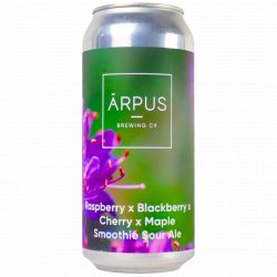 Arpus Brewing Co - Raspberry x Blackberry x Cherry x Maple Smoothie Sour Ale - Left Field Beer