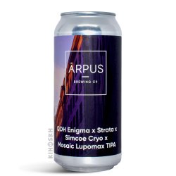 Ārpus Brewing Co. QDH Enigma x Strata x Simcoe Cryo x Mosaic Lupomax TIPA - Kihoskh