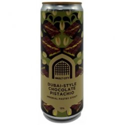 Vault City Brewing Dubai-Style Chocolate Pistachio Pastry Imperial Stout