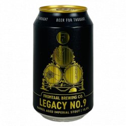 Frontaal Brewing Co. Legacy No.9