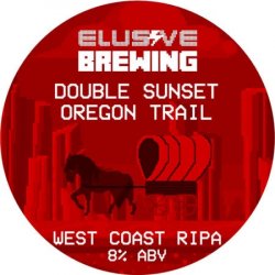 CROWLER - Elusive Brewing - Double Sunset Oregon Trail - 8% (500ml) - Ghost Whale