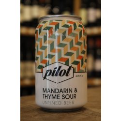 PILOT MANDARIN & THYME SOUR - Cork & Cask