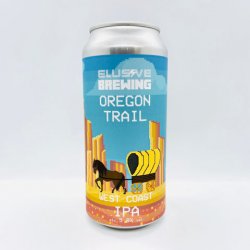 Elusive Brewing. Oregon Trail [West Coast IPA] - Alpha Bottle Shop & Tap