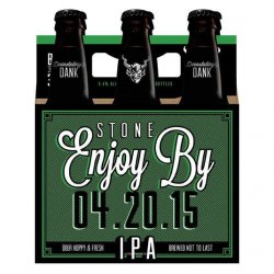 Stone Brewing Stone Enjoy By 04.20.15 IPA
