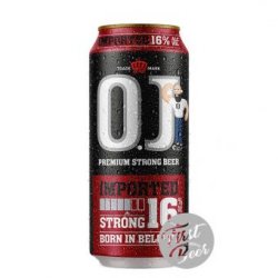 Bia OJ Strong 16% – Lon 500ml – Thùng 24 Lon - First Beer – Bia Nhập Khẩu Giá Sỉ