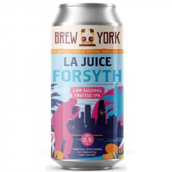 BREW YORK BREWERY LA Juice 0.5% - Beer Paradise