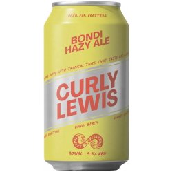 Buy Curly Lewis Bondi Hazy Ale 375ml  Barrel & Batch - Barrel & Batch