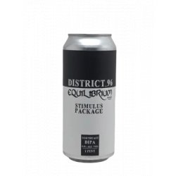 District 96 X Equilibruim: Stimulus Package - Proost Craft Beer