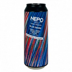 Nepo Brewing Crazy Lines #73: Blue Desire Nepo Brewing Crazy Lines #73: Blue Desire
