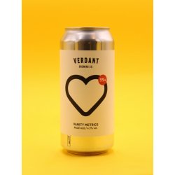Verdant Brewing Co Vanity Metrics