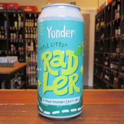 Yonder Brewing Triple Citrus Radler Yonder Brewing Triple Citrus Radler