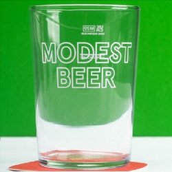 Modest Beer 440ml Glass (Half-Pint Lined) - Beer Paradise