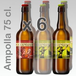 PACK PALE x 6 - 75cl.  cervesa-cornelia - Cervesa Cornèlia