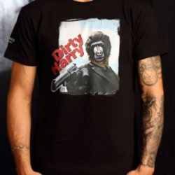 3Monos Camiseta Dirty Harry (unisex) - 3Monos