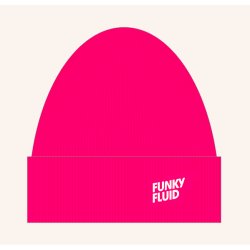 Czapka Beanie Funky Fluid 2025 (różowa) - Funky Fluid