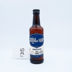 MALA GISSONA & DRUNKEN BROS Green River Botella 33cl - Hopa Beer Denda