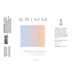 Grimm Artisanal Ales Rainbow In Curved Air