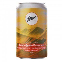 Fauve Trois Fois Plus Blonde Triple - 33 cl - Drinks Explorer