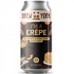 BREW YORK BREWERY Im A Crepe 4.9% - Beer Paradise