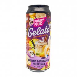 Funky Fluid Gelato: Banana & Pineapple Horchata
