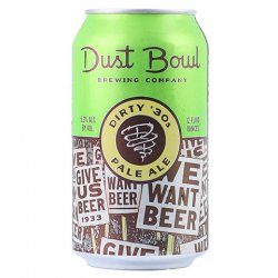 Dust Bowl Dirty 30s Pale Ale - CraftShack