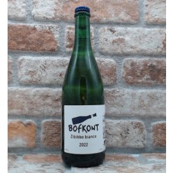 Bofkont Zibibbo Bianco 2022 LambiekGeuze - 75 CL - House of Beers Uden