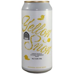 Vault City Brewing Yellow Snow, Lemon Drizzle Coconut Meringue Sour