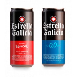 Pack de latas combinado: Estrella Galicia y Estrella Galicia 0,0 - Bigcrafters - Estrella Galicia
