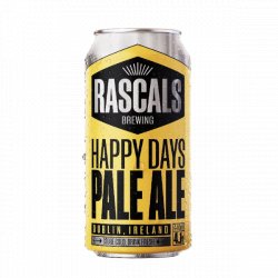 Rascals Brewing Co Happy Days Session Pale Ale