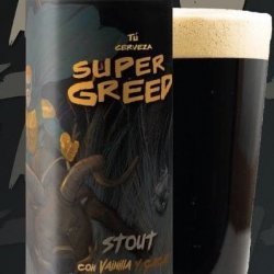 Schop Super Greed Stout - Barbudo Growler