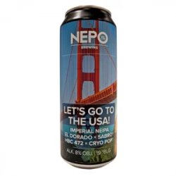 Browar Nepomucen  Let’s Go to the USA! 50cl - Beermacia