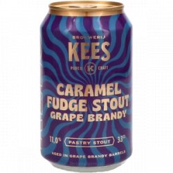 Brouwerij Kees Caramel Fudge Stout Grape Brandy - Drankgigant.nl