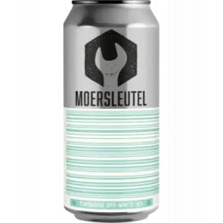 Moersleutel Craft Brewery Barcode: Turquoise Off-White