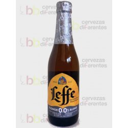 Leffe Blonde 0,0%  33 cl - Cervezas Diferentes