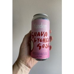 Yonder Brewing and Blending Guava Lychee Gose - Heaton Hops